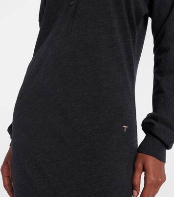 Robe polo en laine et soie | Tod's