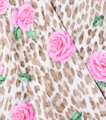 Printed jersey leggings | Monnalisa