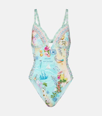 Bedruckter Badeanzug  | Camilla