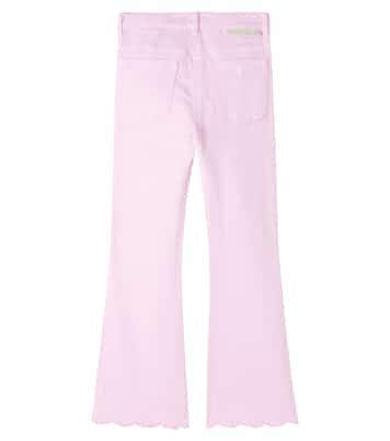 Scalloped flared jeans | Stella McCartney Kids