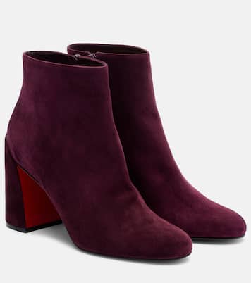 Ankle Boots Jane 85 aus Veloursleder | Christian Louboutin