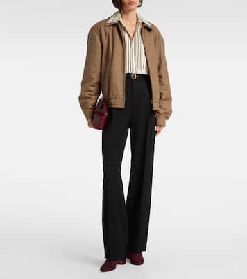 Ankle Boots Jane 85 aus Veloursleder | Christian Louboutin