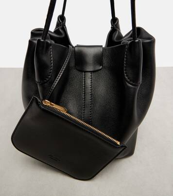 Bucket-Bag Bale Softy Small aus Leder | Loro Piana