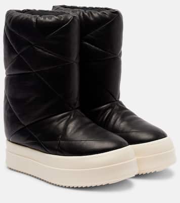 Mega Bumper Lunar leather boots | Rick Owens