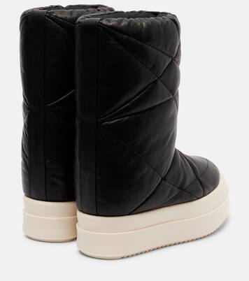 Mega Bumper Lunar leather boots | Rick Owens