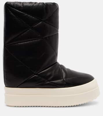 Mega Bumper Lunar leather boots | Rick Owens