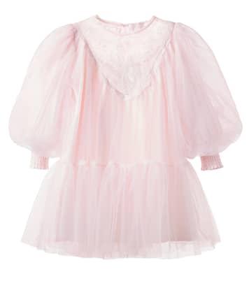 Lace-trimmed tulle dress | Petite Amalie  