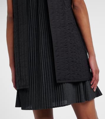 Cotton-blend minidress | Moncler