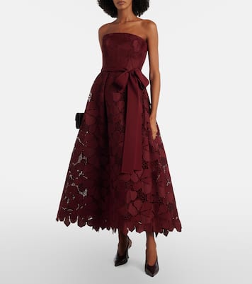 Cocktailkleid aus Guipure-Spitze | Elie Saab