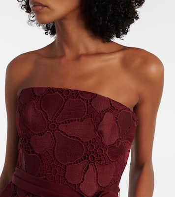 Cocktailkleid aus Guipure-Spitze | Elie Saab