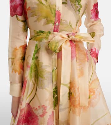 Hemdblusenkleid aus Seide | Carolina Herrera