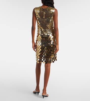 Minikleid Sparkle Discs | Rabanne