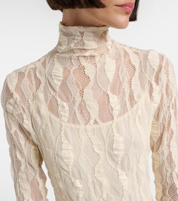 Sybil lace and chiffon maxi dress | Ulla Johnson