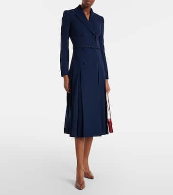 Robe midi Chaney en laine | Emilia Wickstead