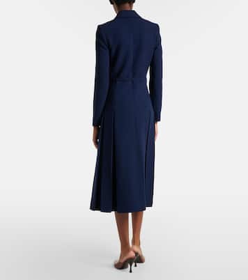 Robe midi Chaney en laine | Emilia Wickstead