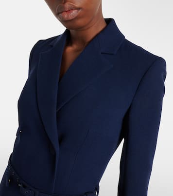 Robe midi Chaney en laine | Emilia Wickstead