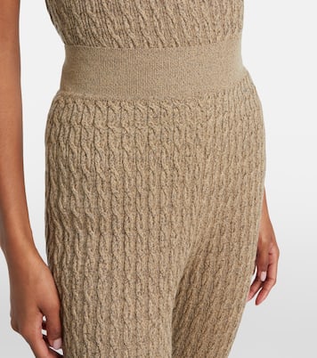 Bihar cashmere-blend flared pants | Loro Piana