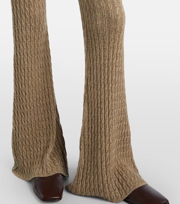 Bihar cashmere-blend flared pants | Loro Piana