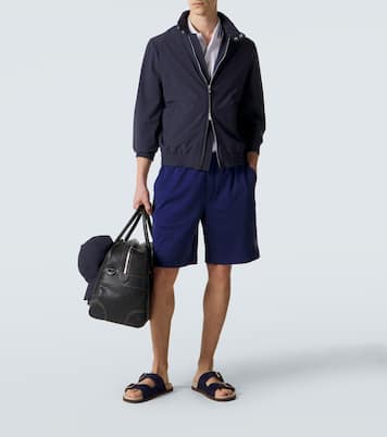 Suede sandals | Brunello Cucinelli