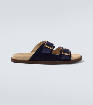 Suede sandals | Brunello Cucinelli