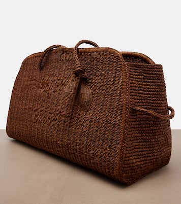 Turismo Large raffia bowling bag | Jacquemus