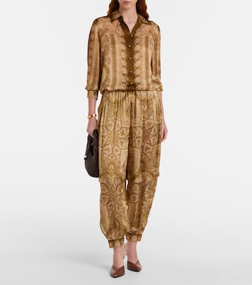 Ballonhose Luna aus Seidensatin | Zimmermann