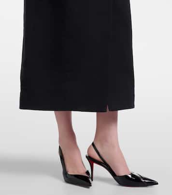 Skylar cotton and silk midi dress | Fforme