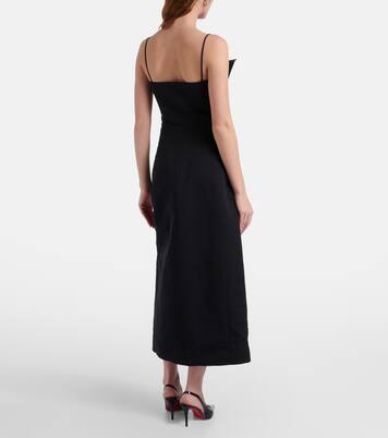 Skylar cotton and silk midi dress | Fforme