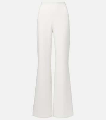 Crêpe wide-leg pants | Roland Mouret