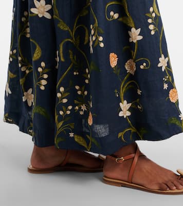 Senlis off-shoulder cotton midi dress | Agua by Agua Bendita