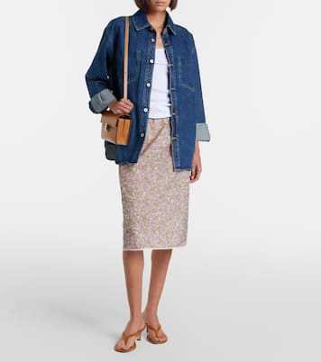 Symmetry 19 leather shoulder bag | Savette