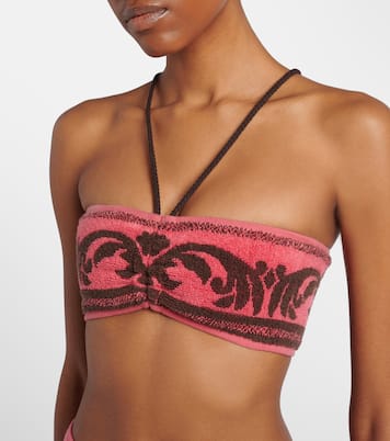 Bralette aus Baumwollfrottee | Valentino