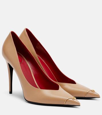 Heartip VLogo leather pumps | Valentino Garavani