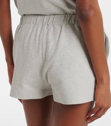 Cotton-blend jersey shorts | Norma Kamali
