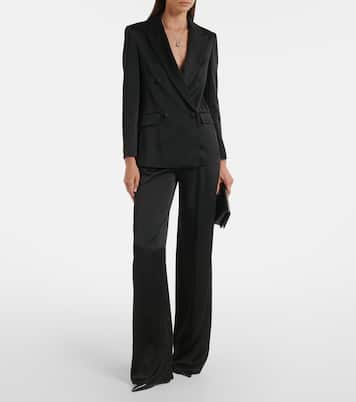 Blazer cruzado Arca de satén | Max Mara