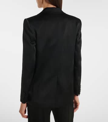 Blazer cruzado Arca de satén | Max Mara