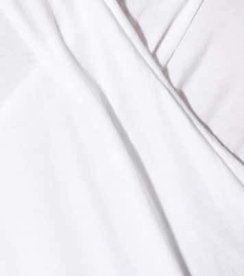 Top Meri Wrap aus Baumwolle | Velvet