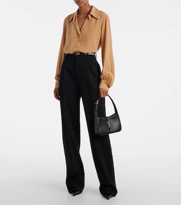 Le 5 à 7 leather shoulder bag | Saint Laurent