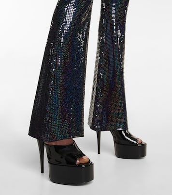 Marina patent leather sandals | Paris Texas