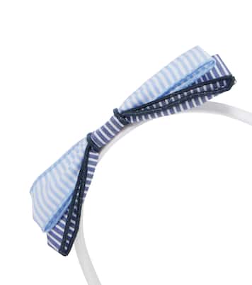 Bow-embellished headband | Il Gufo