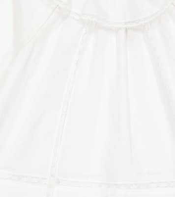 Baby Myrtille lace cotton blouse | Bonpoint