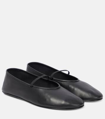 Leather ballet flats | The Row