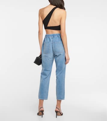 Arya high-rise slim jeans | Veronica Beard