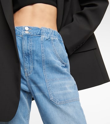 Arya high-rise slim jeans | Veronica Beard