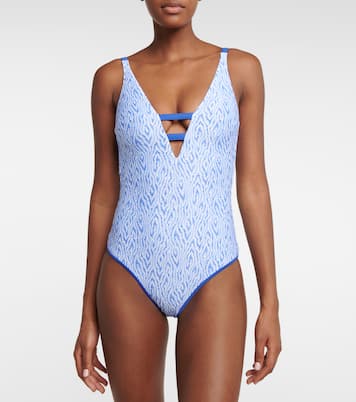 Bedruckter Badeanzug Bahamas | Heidi Klein