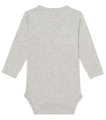 Embroidered cotton onesie | Mini Rodini