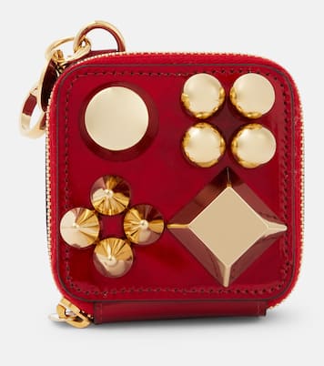 Embellished leather waste bag holder | Christian Louboutin