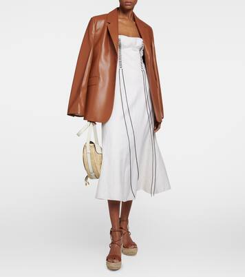 Chocazeppa leather wedge espadrilles | Christian Louboutin