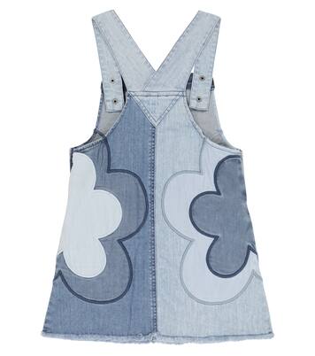 Floral patchwork denim dress | Stella McCartney Kids