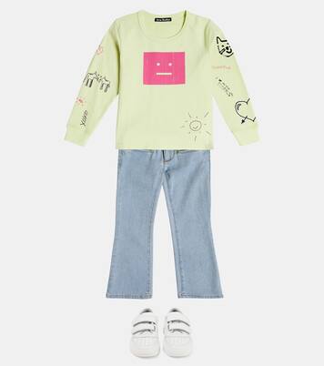 Printed cotton top | Acne Studios Kids